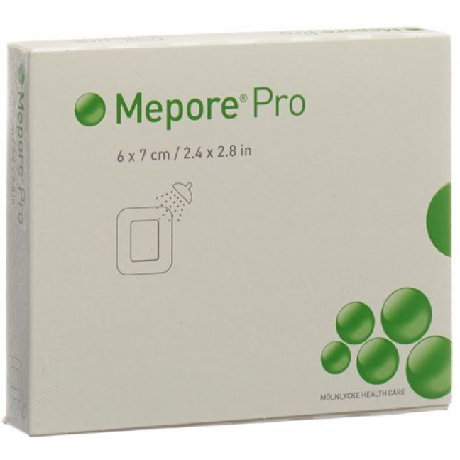 Mepore Pro повязка для ран 7x6см Wundkis 4x3см стерильный 10 штук