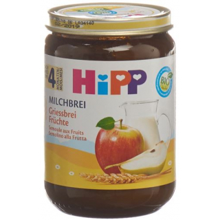 Hipp Milchbrei Griessbrei Fruchte 190г
