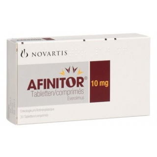 Афинитор 10 мг 30 таблеток