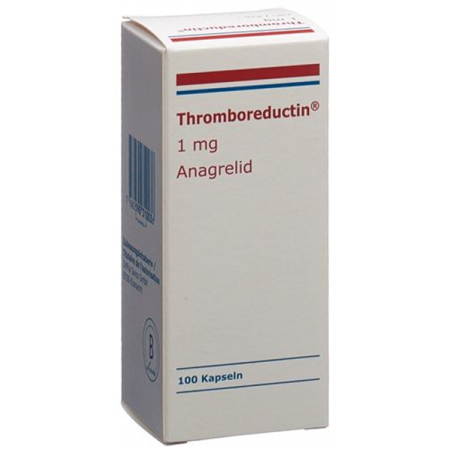 Тромборедуктин 1 мг 100 капсул  - АПТЕКА ЦЮРИХ