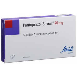 Пантопразол Штройли 40 мг 60 таблеток покрытых оболочкой
