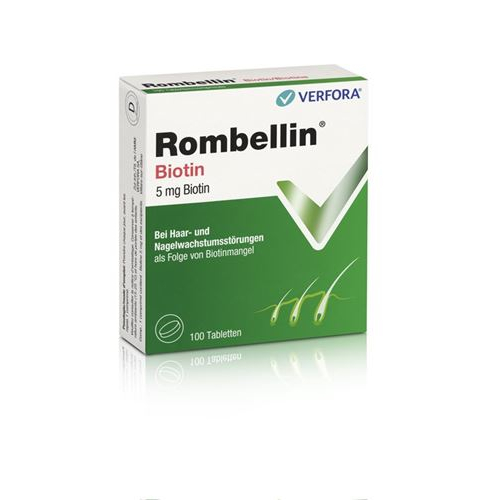 Ромбеллин Биотин 5 мг 100 таблеток