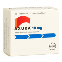 Аксура 10 мг 50 таблеток покрытых оболочкой  