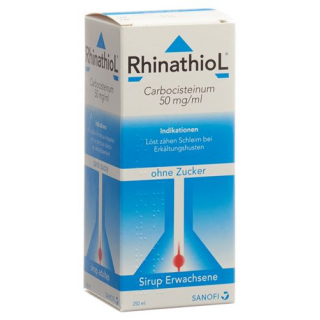 Ринатиол сироп для взрослых без сахара 250 мл 