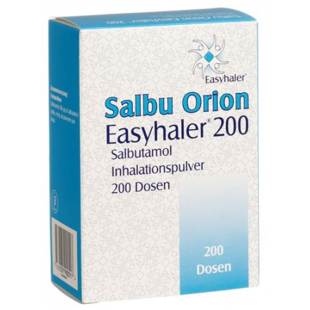 Сальбу Орион Изихалер 200 порошок для ингаляций 0.2 мг 200 доз