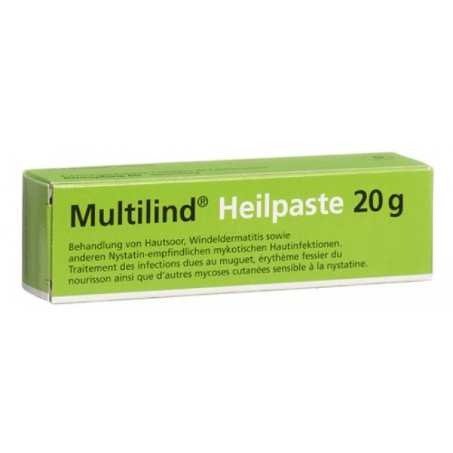 Мультилинд 20 грамм заживляющая паста для лечения инфекций на коже