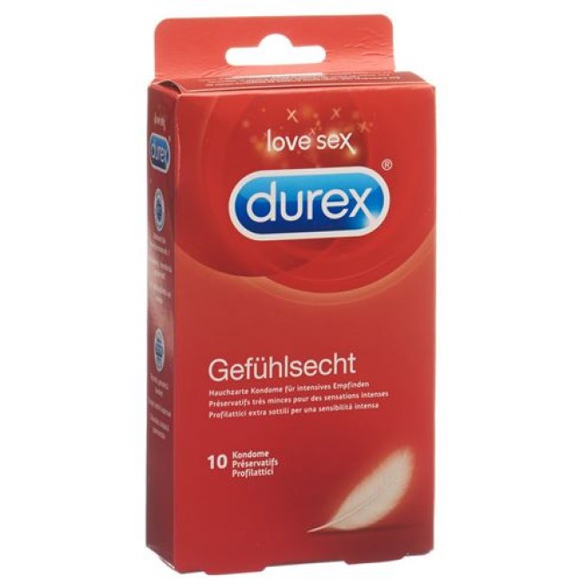 Durex презерватив Gefuhlsecht 10 штук