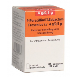 Пиперациллин-Тазобактам Фрезениус сухое вещество 4,5 г 1 флакон