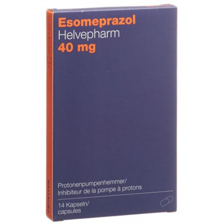 Эзомепразол Хелвефарм 40 мг 14 капсул