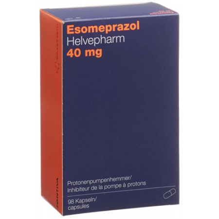 Эзомепразол Хелвефарм 40 мг 98 капсул