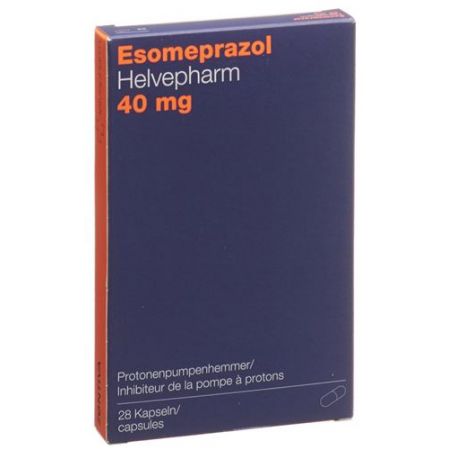 Эзомепразол Хелвефарм 40 мг 28 капсул