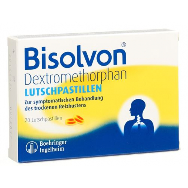 Бисольвон Декстрометорфан 10,5 мг 20 пастилок