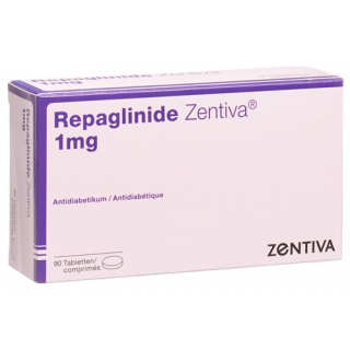 Репаглинид Зентива 1 мг 90 таблеток