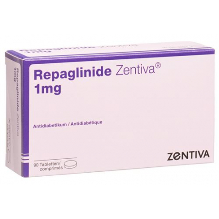 Репаглинид Зентива 1 мг 90 таблеток