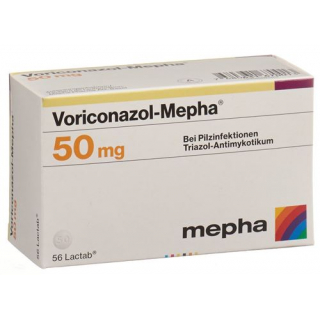 Вориконазол Мефа 50 мг 56 таблеток покрытых оболочкой