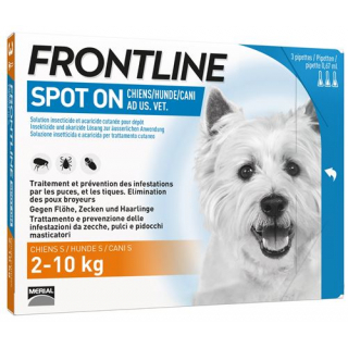 Frontline Spot On Hund S Liste D 3x 0.67мл