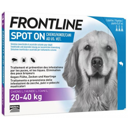 Frontline Spot On Hund L Liste D 3x 2.68мл