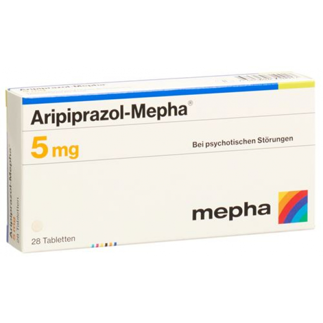 Aripiprazol Mepha 5 mg 98 tablets