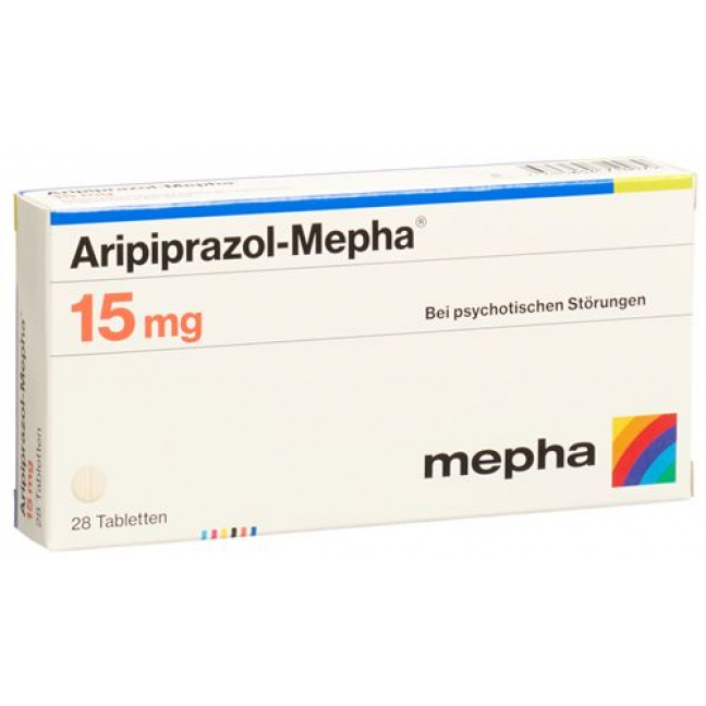 Aripiprazol Mepha 15 mg 28 tablets