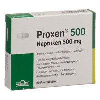Проксен 500 мг 20 таблеток покрытых оболочкой 