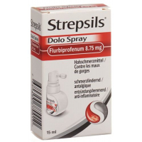 Стрепсилс Доло спрей для горла 8,75 мг / доза флакон 15 мл