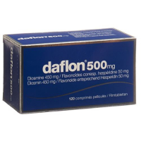 Дафлон 500 мг 120 таблеток покрытых оболочкой
