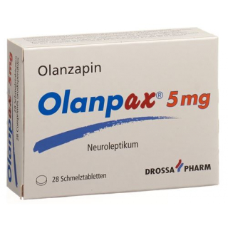 Оланпакс 5 мг 28 ородиспергируемых таблеток 