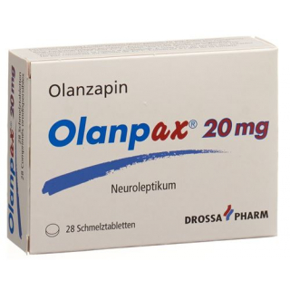 Оланпакс 20 мг 28 ородиспергируемых таблеток