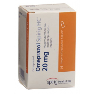 Омепразол Спириг 20 мг 28 капсул