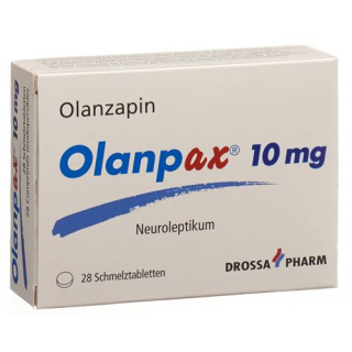 Оланпакс 10 мг 28 ородиспергируемых таблеток 