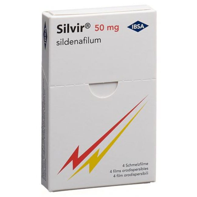 Сильвир 50 мг 4 растворимые таблетки