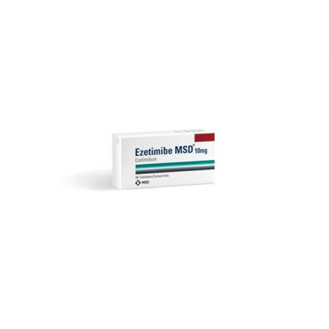 Эзетимиб МСД 10 мг 28 таблеток