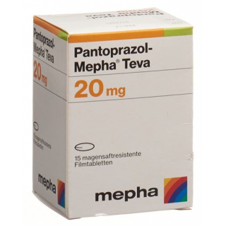 Пантопразол Мефа Тева 20 мг 15 таблеток покрытых оболочкой