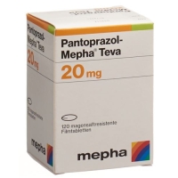 ПАНТОПРАЗОЛ Мефа Тева плівка таблетки 20 мг