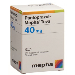 Пантопразол Мефа Тева 40 мг 120 таблеток покрытых оболочкой