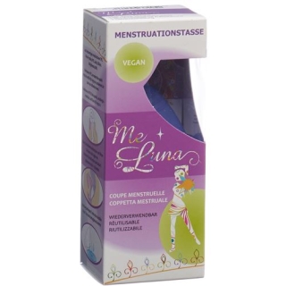 Menstrual Cup Me Luna Sport Shorty M Ring Blue-Violet