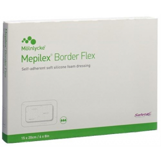 MEPILEX BORDER FLEX 15X20CM