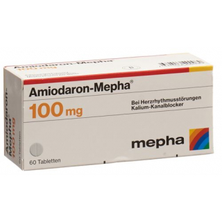 Амиодарон Мефа 100 мг 60 таблеток
