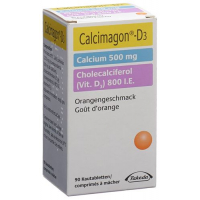 Кальцимагон Д3 500/800 Апельсин 120 жевательных таблеток