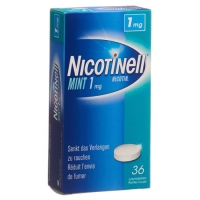 Никотинелл Мята 1 мг 36 таблеток для рассасывания