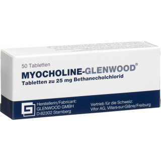 Миохолин-Гленвуд 25 мг 50 таблеток