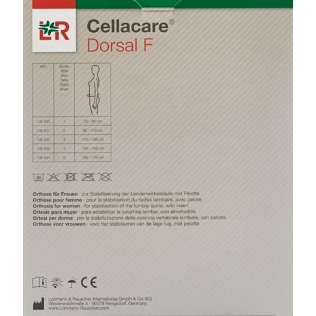 Cellacare Dorsal F Comfort Size 3 110-130см
