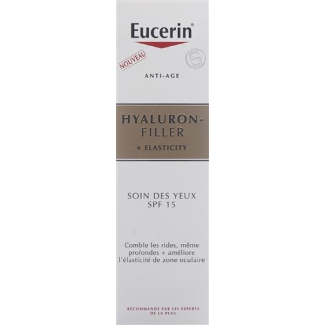 Eucerin HYALURON-FILLER + Elasticity Eye Care Tub 15 мл