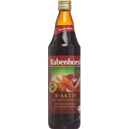 Rabenhorst B-Active Vegetable Juice Breuss Organic 6 x 750 мл