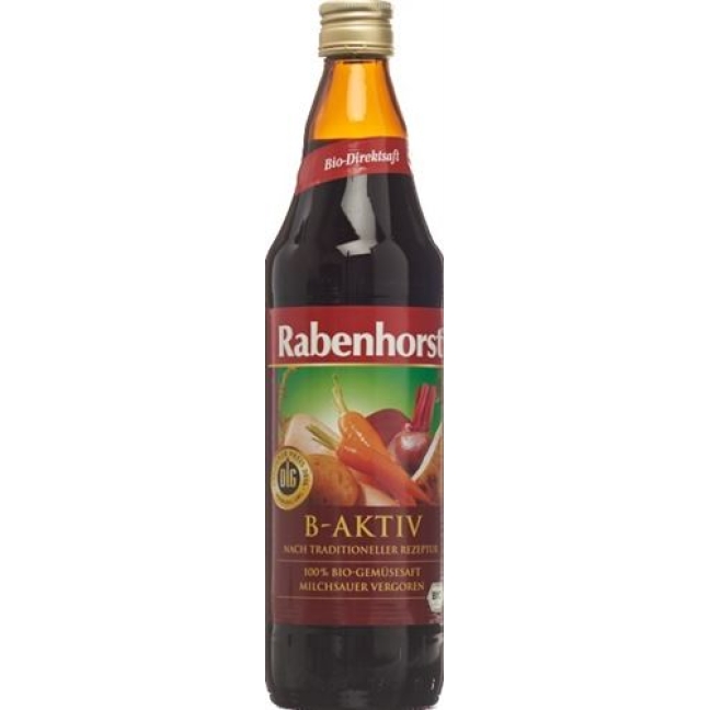 Rabenhorst B-Active Vegetable Juice Breuss Organic 6 x 750 мл