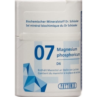 Phytomed Schüssler Nr. 7 Tabletten D 6 Lactosefrei 2000 Stück