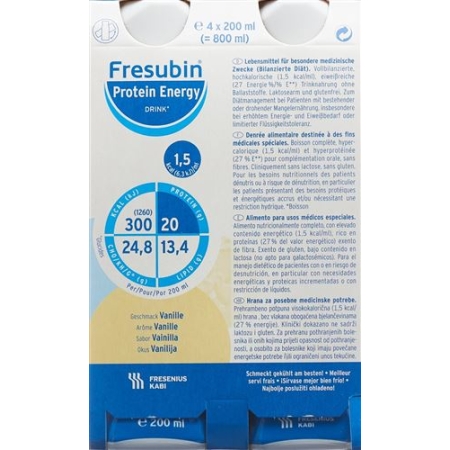 Fresubin Protein Energy DRINK Vanilla 4 FlatCap 200 мл