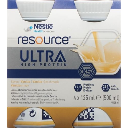 Resource Ultra XS Vanille 24 Flasche 125ml