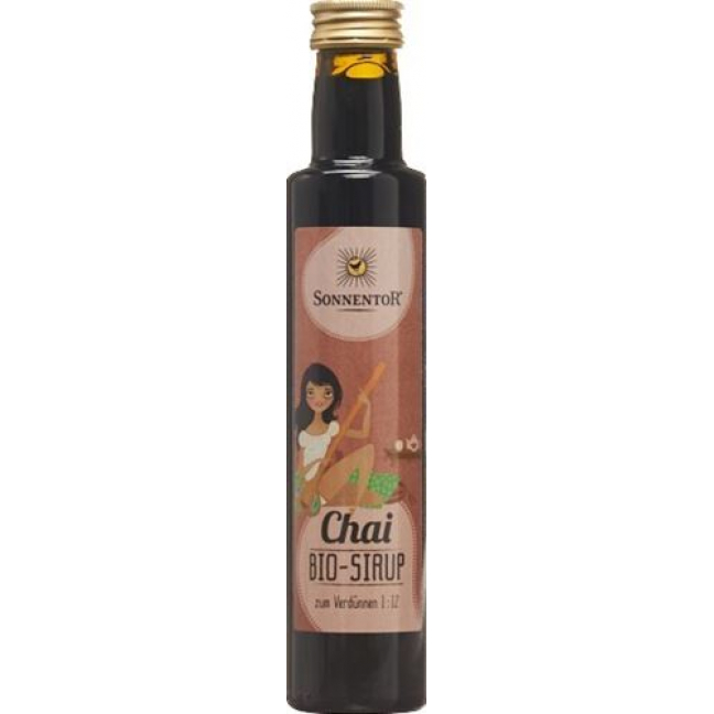 Sonnentor Chai Sirup 6 Flasche 250ml