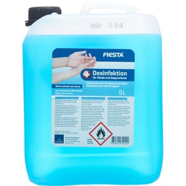 Fiesta Desinfektion Hände+gegenstaende Flasche 500ml